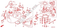 BENZINTANK (CRF450RB/C) für Honda CRF 450 R 2012
