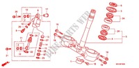 LENKSCHAFT/OBERE BRUECKE für Honda CRF 450 R 2012