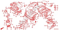 KOFFERRAUMBEHAELTER (GL1800C/D) für Honda GL 1800 GOLD WING ABS AIRBAG 2012