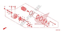 ANLASSER für Honda INTEGRA 700 35KW 2012