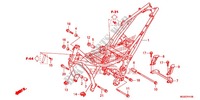 RAHMENKOERPER für Honda INTEGRA 700 35KW 2012