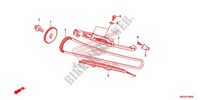 NOCKENWELLENKETTE/SPANNVORRICHTUNG für Honda NC 700 ABS 35KW 2012