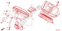 ABDECKUNG, VORNE/LUFTFILTER für Honda NC 700 ABS 35KW 2012