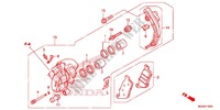 BREMSZANGE VORNE (NC700S) für Honda NC 700 35KW 2012