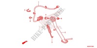 HAUPTSTAENDER/BREMSPEDAL für Honda NC 700 ABS DCT 35KW 2012