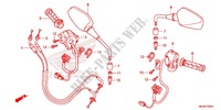 HEBELGRIFF/SCHALTER/KABEL (NC700SD) für Honda NC 700 ABS DCT 35KW 2012