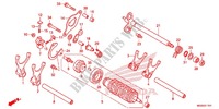 SCHALTTROMMEL (NC700SD) für Honda NC 700 ABS DCT 35KW 2012