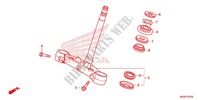 LENKSCHAFT/OBERE BRUECKE für Honda NC 700 ABS DCT 35KW 2012