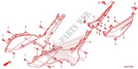 LUFTFILTER/SEITENABDECKUNG für Honda NC 700 ABS DCT 35KW 2012