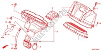 ABDECKUNG, VORNE/LUFTFILTER für Honda NC 700 X ABS 35KW 2012
