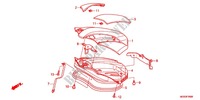 GEPAECKRAUM, ABDECKUNG für Honda NC 700 X ABS 35KW 2012