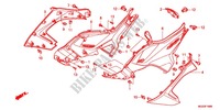 LUFTFILTER/SEITENABDECKUNG für Honda NC 700 X ABS 35KW 2012
