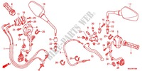 HEBELGRIFF/SCHALTER/KABEL (NC700X/XA) für Honda NC 700 X ABS 35KW 2012