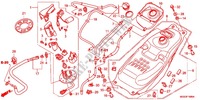 KRAFTSTOFFTANK/KRAFTSTOFFPUMPE für Honda NC 700 X ABS 35KW 2012