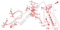 BREMSPUMPE HINTEN (NC700X) für Honda NC 700 X 35KW 2012