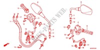 HEBELGRIFF/SCHALTER/KABEL (NC700XD) für Honda NC 700 X ABS DCT 2012