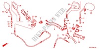 HEBELGRIFF/SCHALTER/KABEL(1) für Honda VISION 50 2012
