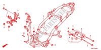 RAHMENKOERPER (NSC50WHC/MPDC) für Honda VISION 50 2012