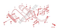 ABGAS SCHALLDAEMPFER(2) für Honda SH 125 R WHITE SPECIAL 2ED 2012