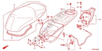 SITZ/HANDGEPAECKFACH für Honda SH 300 ABS SPECIAL 2E 2012
