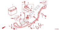 KABELBAUM/BATTERIE für Honda SH 300 ABS 2012