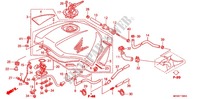 KRAFTSTOFFTANK für Honda ST 1300 ABS 2012