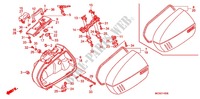 R. SATTELTASCHE  für Honda ST 1300 ABS 2012
