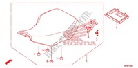 EINZELSITZ(2) für Honda FOURTRAX 420 RANCHER 4X4 Manual Shift CAMO 2012
