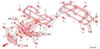 SITZ/TRAEGER für Honda FOURTRAX 420 RANCHER 4X4 PS 2012