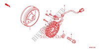 KURBELGEHAEUSEDECKEL, L./ GENERATOR(2) für Honda FOURTRAX 420 RANCHER 2X4 Electric Shift 2012