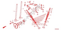NOCKENWELLE/VENTIL für Honda FOURTRAX 420 RANCHER 2X4 Electric Shift 2012