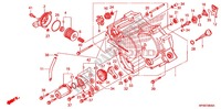 V. KURBELGEHAEUSEDECKEL für Honda FOURTRAX 420 RANCHER 2X4 Electric Shift 2012