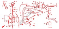 HEBELGRIFF/SCHALTER/KABEL(1) für Honda TRX 450 R SPORTRAX Electric Start 2012