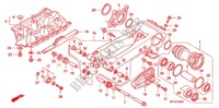 SCHWINGE/KETTENGEHAEUSE für Honda TRX 450 R SPORTRAX Electric Start 2012