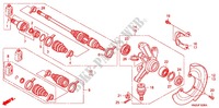 GELENK für Honda FOURTRAX 500 FOREMAN RUBICON Power Steering 2012