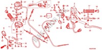 HEBELGRIFF/SCHALTER/KABEL(1) für Honda FOURTRAX 500 FOREMAN RUBICON Power Steering 2012