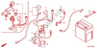 KABELBAUM/BATTERIE für Honda FOURTRAX 500 FOREMAN RUBICON Power Steering 2012