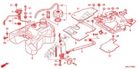 KRAFTSTOFFTANK für Honda FOURTRAX 500 FOREMAN RUBICON Power Steering 2012