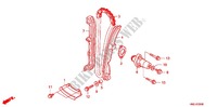 NOCKENWELLENKETTE/SPANNVORRICHTUNG für Honda FOURTRAX 500 FOREMAN RUBICON Power Steering 2012