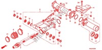 SCHWINGE/KETTENGEHAEUSE für Honda FOURTRAX 500 FOREMAN RUBICON Power Steering 2012