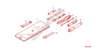 WERKZEUGE/BATTERIEGEHAEUSE für Honda FOURTRAX 500 FOREMAN RUBICON Power Steering 2012