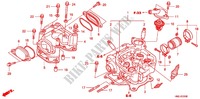 ZYLINDER/ZYLINDERKOPF für Honda FOURTRAX 500 FOREMAN RUBICON Power Steering 2012