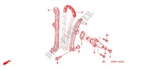 NOCKENWELLENKETTE/SPANNVORRICHTUNG für Honda FOURTRAX 680 RINCON 2012