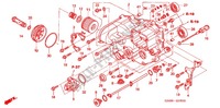 V. KURBELGEHAEUSEDECKEL für Honda FOURTRAX 680 RINCON 2012