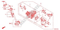 DROSSELKLAPPENGEHAEUSE für Honda PCX 125 SPECIAL EDITION 2012