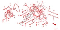 RECHTE KURBEL GEHAEUSEHAELFTE (WW125EX2C/EX2D/D) für Honda PCX 125 SPECIAL EDITION 2012