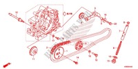 NOCKENWELLENKETTE/SPANNVORRICHTUNG für Honda WAVE 110 3DK 2013