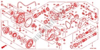 ENDANTRIEB, VORNE für Honda FOURTRAX 420 RANCHER 4X4 Manual Shift RED 2013