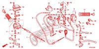 HEBELGRIFF/SCHALTER/KABEL(1) für Honda FOURTRAX 420 RANCHER 4X4 Manual Shift RED 2013