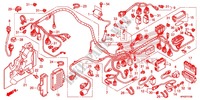 KABELBAUM/BATTERIE für Honda FOURTRAX 420 RANCHER 4X4 Manual Shift RED 2013